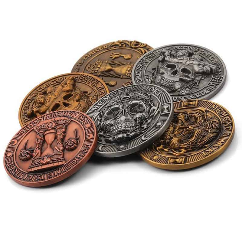 Bespoke 3D Antique Copper Souvenir Challenge Coin