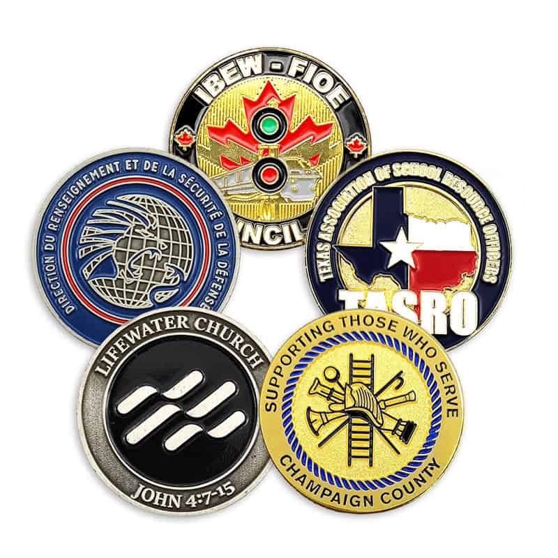 Manufacturer custom 3D metal souvenir commemorative coins custom challenge coins