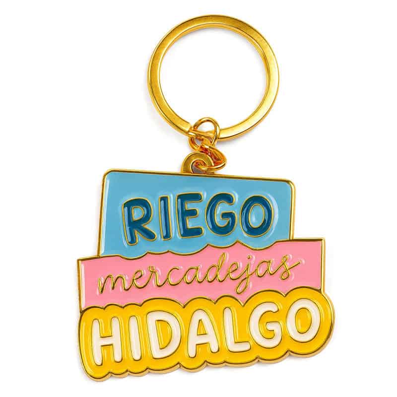 Customized Soft Enamel Gold Metal Keychain