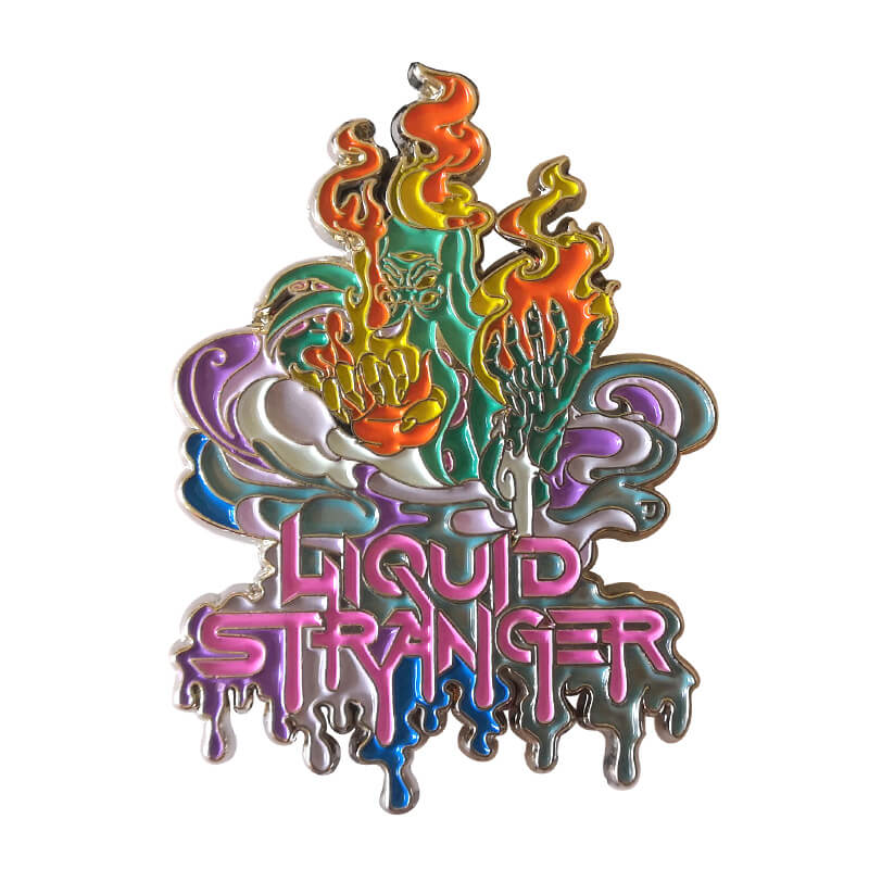 CustomizablePromotional Gifts Metal Brooch Badges Enamel Lapel Pin for Clothing