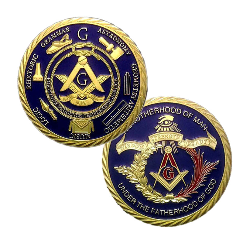 custom logos 2D 3D commemorative souvenirs challenge coins