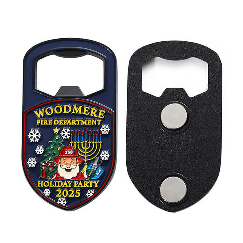 Customized Engraved Soft Enamel Promotional Fridge Magnet