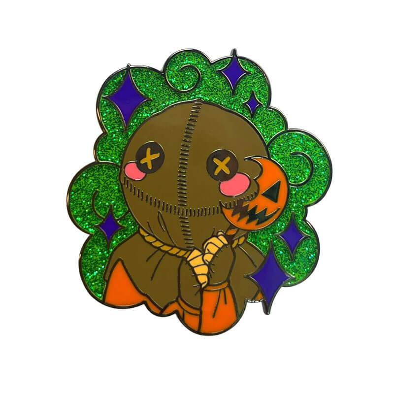 Cheap Hard Enamel Pins Custom Witch Animal  Brooches Lapel Pin Badges