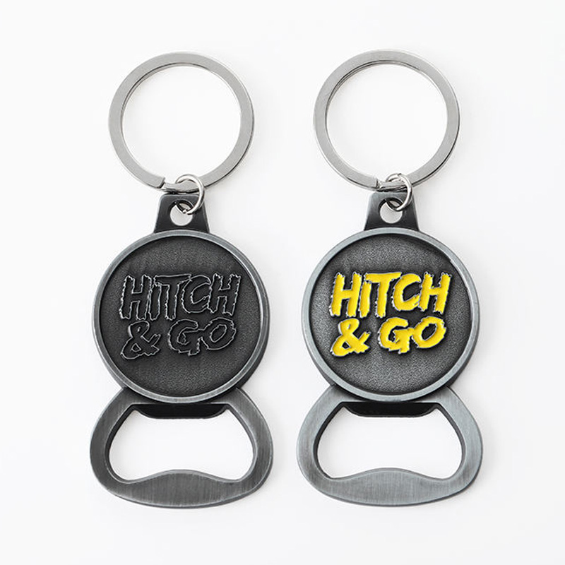 Custom Die Casting Personalized Logo Metal Bottle Opener Keychain